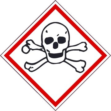 TOXIC GHS LABEL