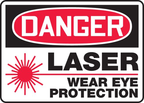 LASER WEAR EYE PROTECTION (W/GRAPHIC)