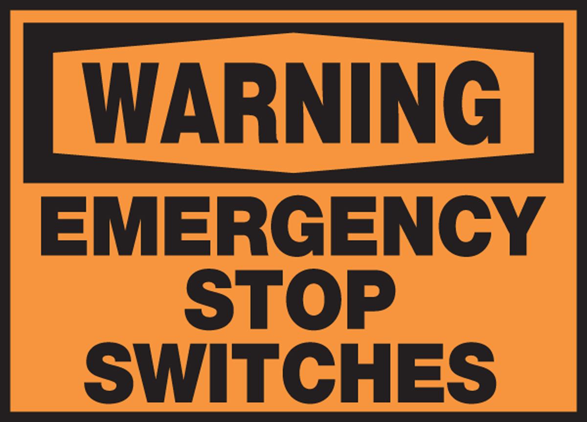 EMERGENCY STOP SWITCHES