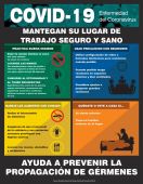 Safety Poster: COVID-19 Keep the workplace safe